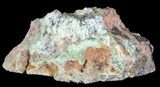Polished Green-White Opal Section - Western Australia #65408-2